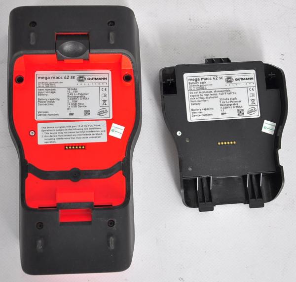 Hella Gutmann Mega Macs MM42 SE Diagnosegerät Update V748OBD Tester 301486 VCI